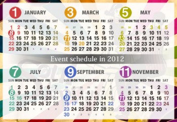 Schedule 2012